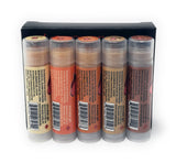 ~ Hooker Lips 5 Pack Box ~ Pumpkin Favorites: Pumpkin Chai, Pumpkin Cheesecake, Pumpkin Pie, Pumpkin Spice & Pumpkin Spice Latte