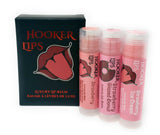 2025-07 July Monthly Trio Hooker Lips ~ Strawberry, Strawberry Glazed Donut & Strawberry Ice Cream - Luxury Lip Balm