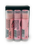 2025-07 July Monthly Trio Hooker Lips ~ Strawberry, Strawberry Glazed Donut & Strawberry Ice Cream - Luxury Lip Balm