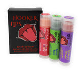 Three Pack Hooker Lips Box ~ Fruti Loopy, Pebble Rock & Tricks are for Lips!