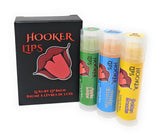 Three Pack Hooker Lips Box ~ Apple Loops, Crunchy Cinna-Toast & Golden Smacks