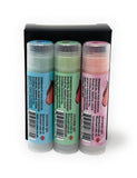 Three Pack Hooker Lips Box ~ Blue Cotton Candy, Cotton Candy & Pink Cotton Candy