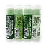 ~.. Dill Pickle: Four Pack of Giftable Dill Pickle Puns Version 1 Flavoured Lip Balm