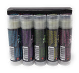 ~ Hooker Lips 5 Pack Box ~ High on Lips I: Blueberry Sativa, Grape Indica, Marijuana, Lemon Skunk & Strawberry Kush