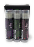 Three Pack Hooker Lips Box ~ Grape Indica, Marijuana & Strawberry Kush (No THC or CBD)