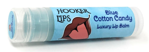 Hooker Lips ~ Blue Cotton Candy - Luxury Lip Balm (QTY 1)