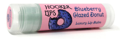 Hooker Lips ~ Blueberry Glazed Donut - Luxury Lip Balm (QTY 1)