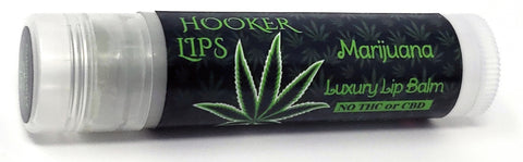 Hooker Lips ~ Marijuana (No THC or CBD) - Luxury Lip Balm