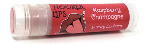 Hooker Lips ~ Raspberry Champagne - Luxury Lip Balm (QTY 1)