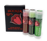 Three Pack Hooker Lips Box ~ Cinnamint, Peppermint & Wintergreen