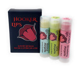 Three Pack Hooker Lips Box ~ Coconut Margarita, Lime Margarita & Strawberry Margarita