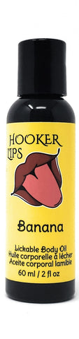 Hooker Lips ~ Banana - Lickable Body Oil