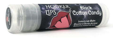 Hooker Lips ~ Black Cotton Candy - Luxury Lip Balm