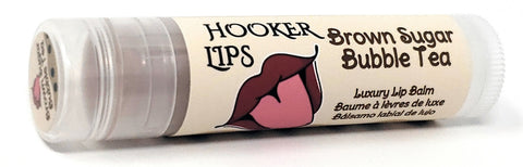 Hooker Lips ~ Brown Sugar Bubble Tea - Luxury Lip Balm
