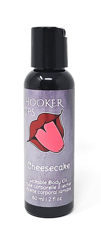 . Hooker Lips ~ Cheesecake - Lickable Body Oil