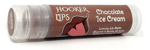 Hooker Lips ~ Chocolate Ice Cream - Luxury Lip Balm