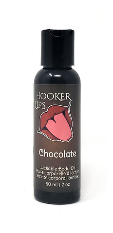 Hooker Lips ~ Chocolate - Lickable Body Oil