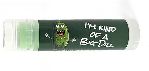 ~.. Dill Pickle: I'm Kind of a Big Dill Flavoured Lip Balm