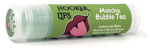 Hooker Lips ~ Matcha Bubble Tea - Luxury Lip Balm