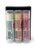 2024-05 May Monthly Trio Hooker Lips ~ Coconut Margarita, Peach Colada & Strawberry Chardonnay - Luxury Lip Balm