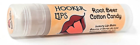 Hooker Lips ~ Root Beer Cotton Candy - Luxury Lip Balm