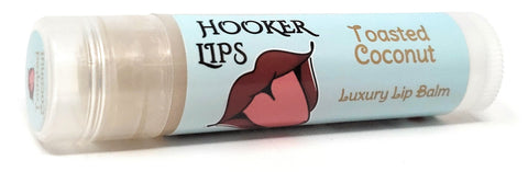 Hooker Lips ~ Toasted Coconut - Luxury Lip Balm (QTY 1)