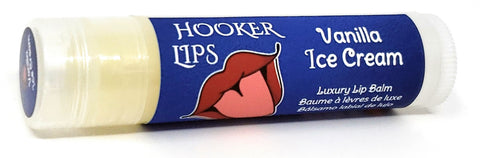 Hooker Lips ~ Vanilla Ice Cream - Luxury Lip Balm