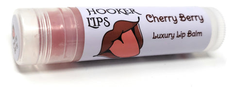 Hooker Lips ~ Cherry Berry - Luxury Lip Balm (QTY 1)