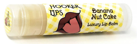 Hooker Lips ~ Banana Nut Cake - Luxury Lip Balm (QTY 1)