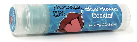Hooker Lips ~ Blue Hawaii Cocktail - Luxury Lip Balm (QTY 1)