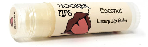 Hooker Lips ~ Coconut - Luxury Lip Balm (QTY 1)