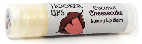 Hooker Lips ~ Coconut Cheesecake - Luxury Lip Balm (QTY 1)