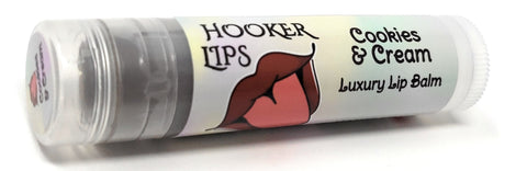 Hooker Lips ~ Cookies and Cream - Luxury Lip Balm (QTY 1)