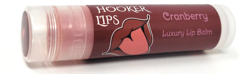 Hooker Lips ~ Cranberry - Luxury Lip Balm (QTY 1)