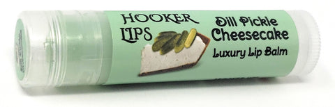 Hooker Lips ~ Dill Pickle Cheesecake - Luxury Lip Balm (QTY 1)