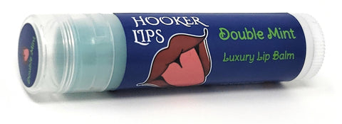 Hooker Lips ~ Double Mint - Luxury Lip Balm (QTY 1)