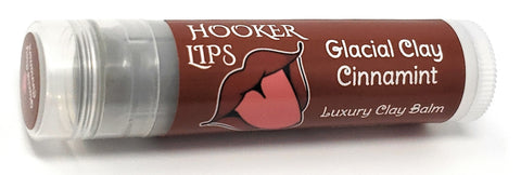 Hooker Lips ~ Glacial Clay Cinnamint - Luxury Lip Balm (QTY 1)