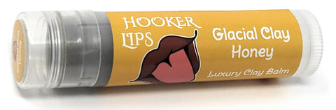 Hooker Lips ~ Glacial Clay Honey - Luxury Lip Balm (QTY 1)