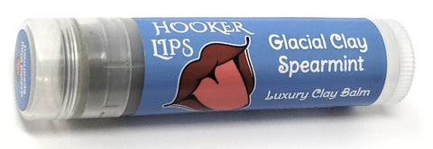 Hooker Lips ~ Glacial Clay Spearmint - Luxury Lip Balm (QTY 1)