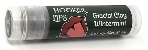 Hooker Lips ~ Glacial Clay Wintermint - Luxury Lip Balm (QTY 1)