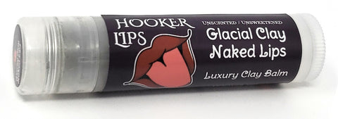Hooker Lips ~ Glacial Clay Naked Lips - Luxury Lip Balm (QTY 1)