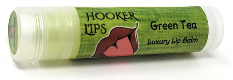 Hooker Lips ~ Green Tea - Luxury Lip Balm (QTY 1)