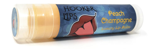 Hooker Lips ~ Peach Champagne - Luxury Lip Balm (QTY 1)