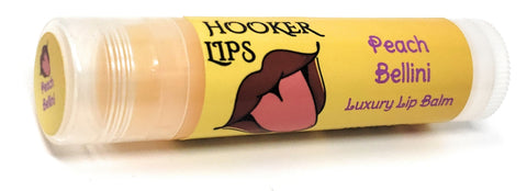 Hooker Lips ~ Peach Bellini - Luxury Lip Balm (QTY 1)