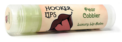 Hooker Lips ~ Pear Cobbler - Luxury Lip Balm (QTY 1)