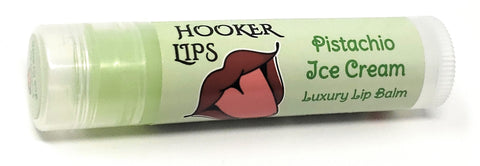 Hooker Lips ~ Pistachio Ice Cream - Luxury Lip Balm (QTY 1)