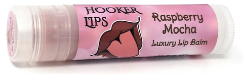 Hooker Lips ~ Raspberry Mocha - Luxury Lip Balm (QTY 1)