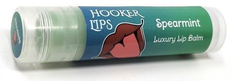Hooker Lips ~ Spearmint - Luxury Lip Balm (QTY 1)