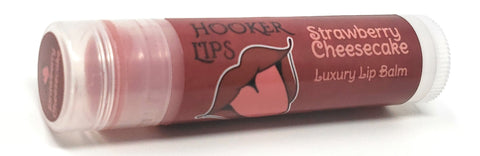 Hooker Lips ~ Strawberry Cheesecake - Luxury Lip Balm (QTY 1)