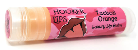 Hooker Lips ~ Tactical Orange - Luxury Lip Balm (QTY 1)